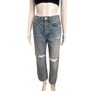Re/DONE Originals Blue Distressed Denim Jeans Size 26